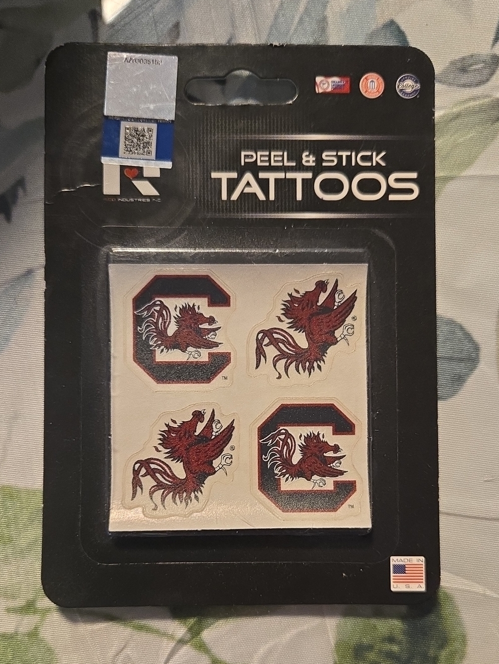 SC Ganecocks Peel & Stick Tattoos -